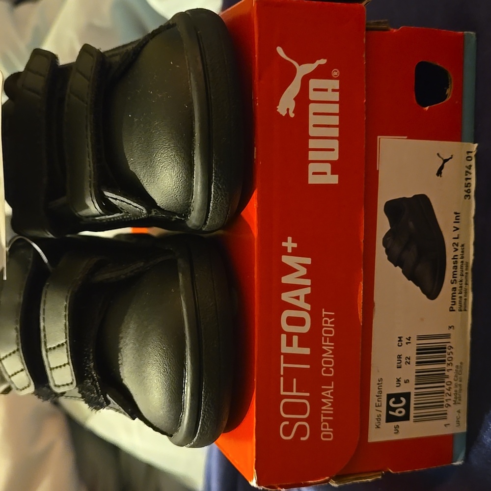 Puma Smash v2, 6C infant, Black